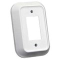 Jr Products JR PRODUCTS 13485 Single Face Plate Spacer - White J45-13485